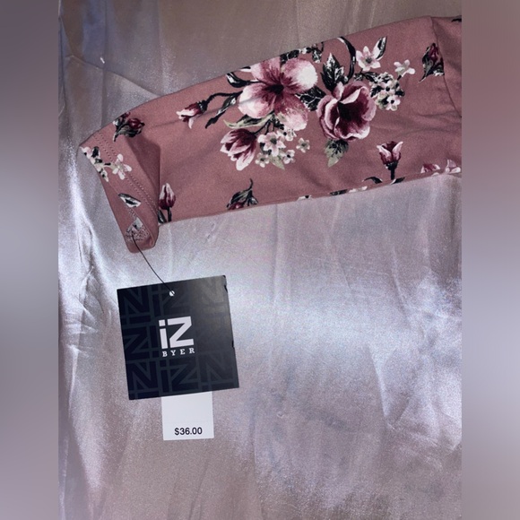 Pink with flower print blouse - Picture 4 of 6